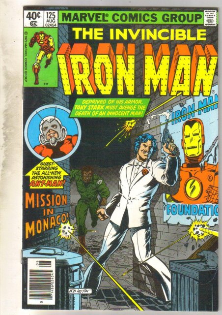 Iron Man #125 comic book near mint 9.4