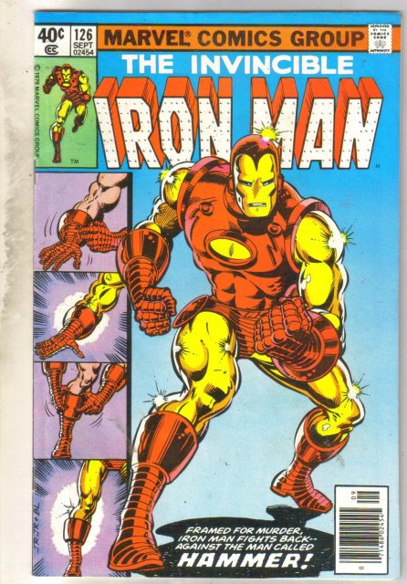 Iron Man #126 comic book near mint 9.4