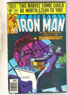 Iron Man #138 comic book very fine 8.0