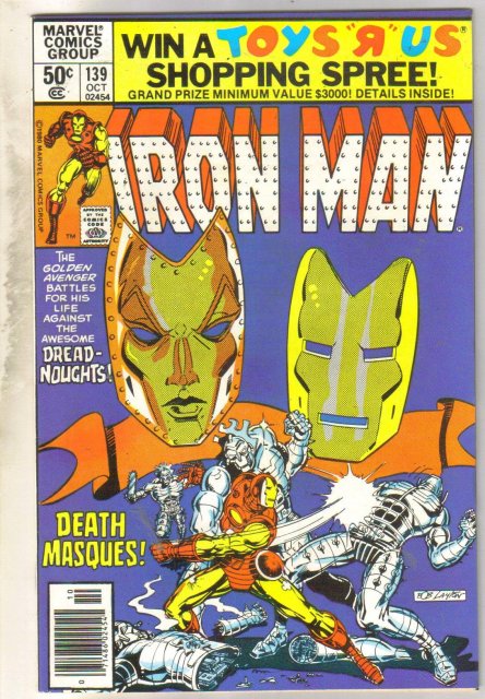 Iron Man #139 comic book near mint 9.4