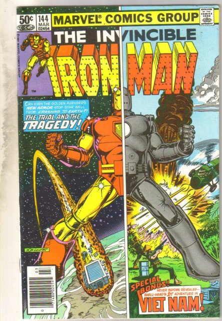 Iron Man #144 comic book fine 6.0