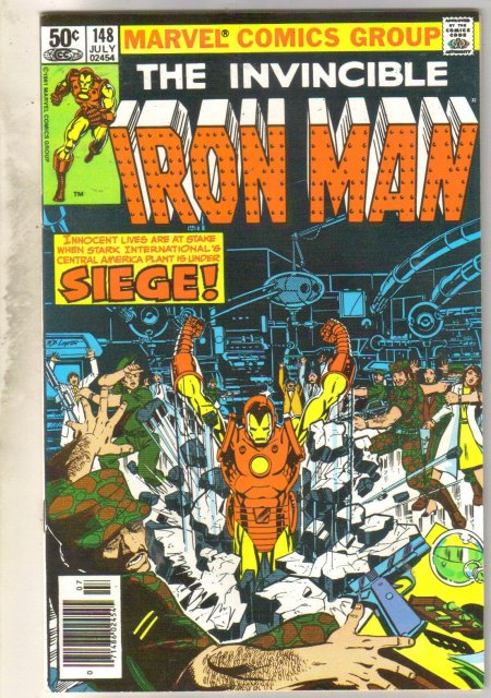Iron Man #148 comic book near mint 9.4
