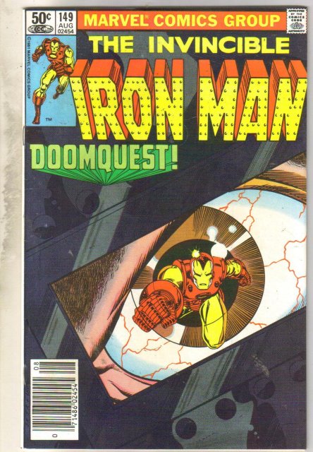 Iron Man #149 comic book fine 6.0
