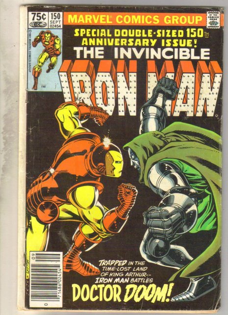 Iron Man #150 comic book very good 4.0