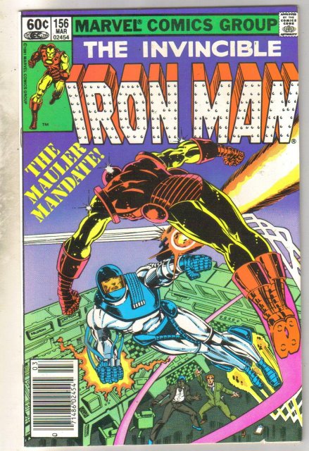Iron Man #156 comic book near mint 9.4