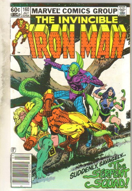Iron Man #160 comic book near mint 9.4