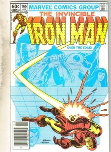 Iron Man #166 comic book near mint 9.4