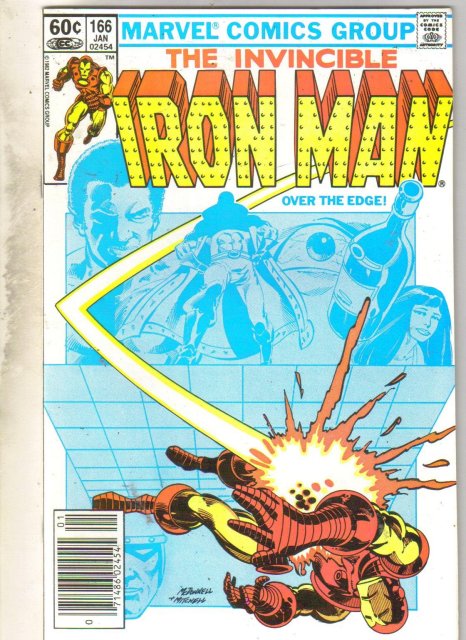 Iron Man #166 comic book near mint 9.4