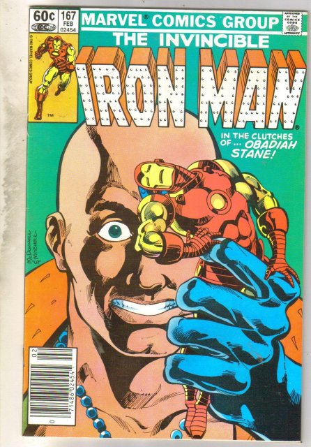 Iron Man #167 comic book very fine 8.0