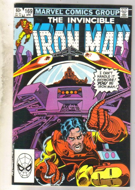 Iron Man #169 comic book very fine 8.0