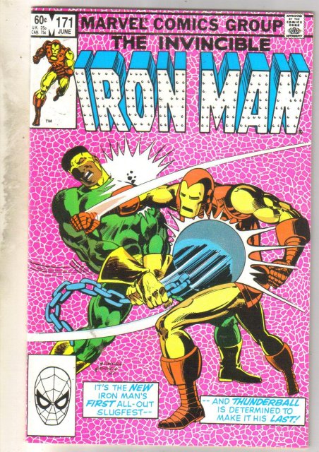 Iron Man #171 comic book near mint 9.4