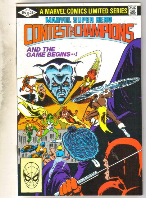 Marvel Super Hero Contest of Champions #2 comic book near mint 9.4