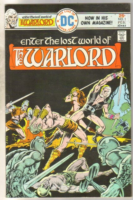 Warlord #1 comic book fine/very fine 7.0