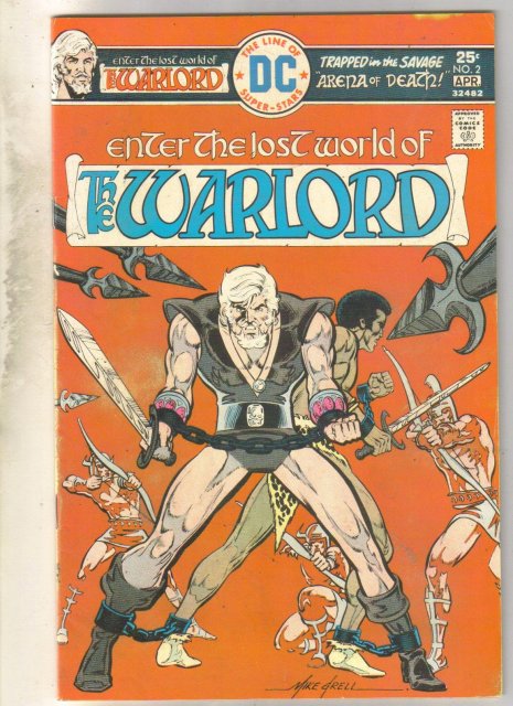 Warlord #2 comic book fine 6.0