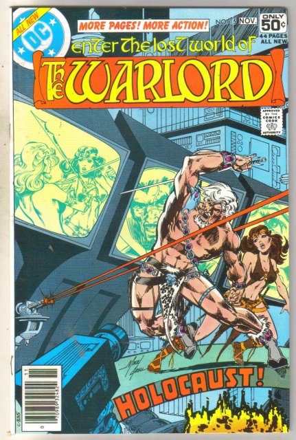 Warlord #15 comic book near mint 9.4