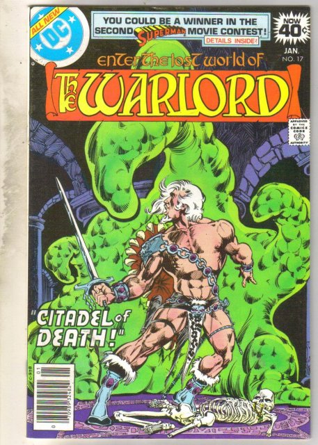 Warlord #17 comic book near mint 9.4