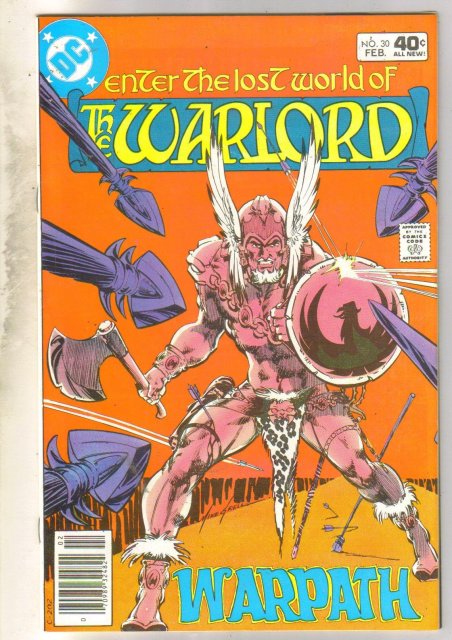 Warlord #30 comic book near mint 9.4