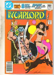 Warlord #37 comic book near mint 9.4