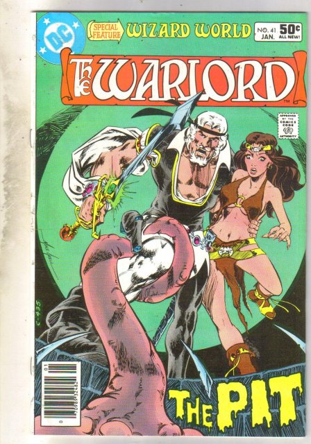 Warlord #41 comic book near mint 9.4