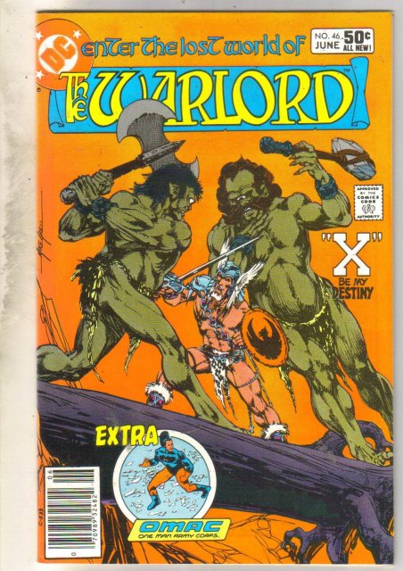 Warlord #46 comic book near mint 9.4