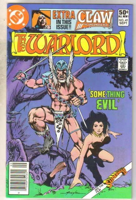 Warlord #49 comic book near mint 9.4
