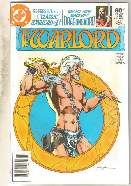 Warlord #51 comic book mint 9.8