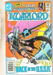 Warlord #52 comic book near mint 9.4
