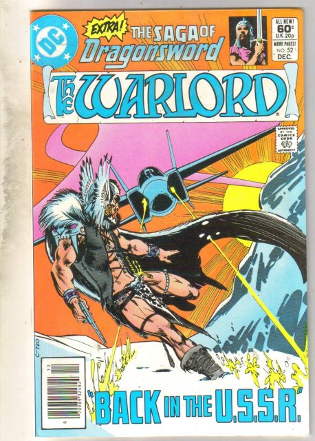 Warlord #52 comic book near mint 9.4