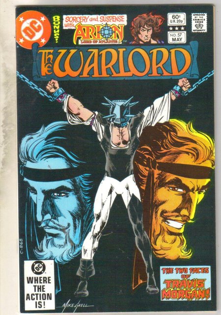 Warlord #57 comic book near mint 9.4