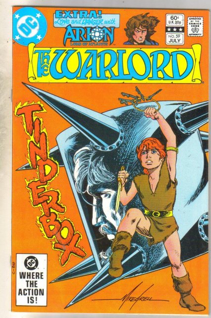 Warlord #59 comic book near mint 9.4