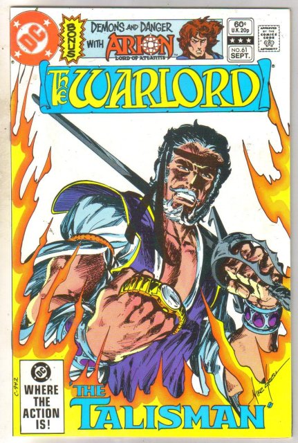 Warlord #61 comic book mint 9.8