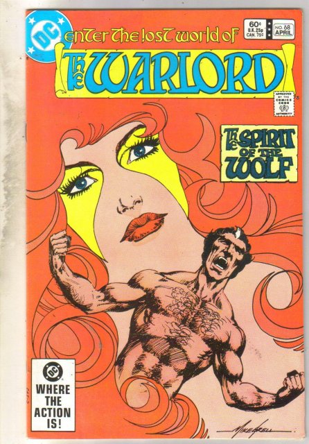 Warlord #68 comic book very fine 8.0
