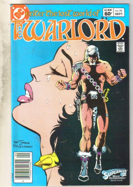 Warlord #73 comic book near mint 9.4
