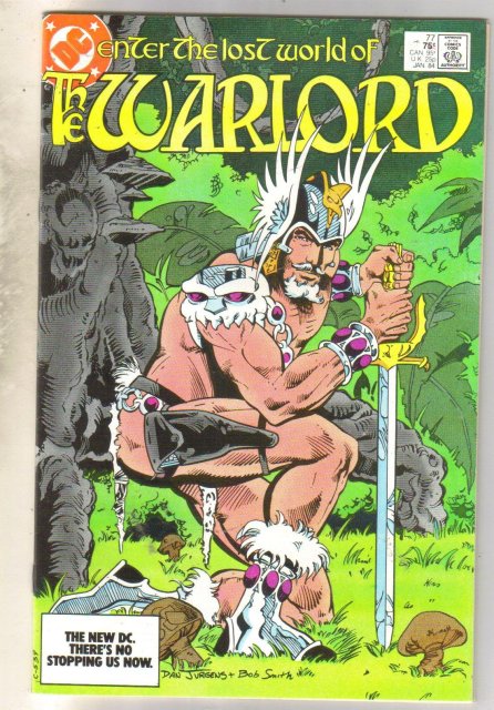 Warlord #77 comic book near mint 9.4