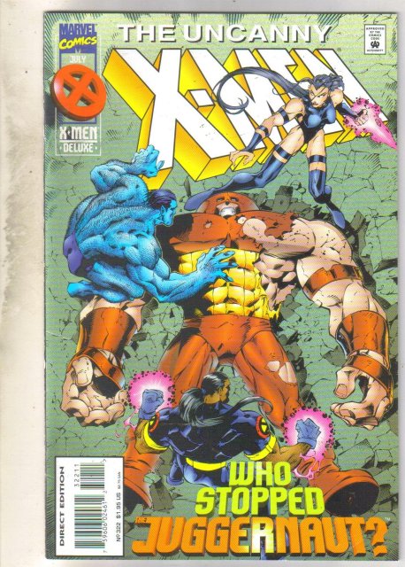Uncanny X-men #322 comic book very fine 8.0