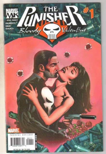 Punisher Bloody Valentine One-Shot mint 9.8