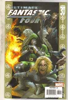 Ultimate Fantastic Four 330 comic book near mint 9.4