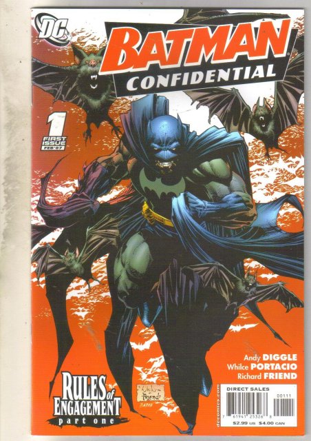 Batman Confidential #1 comic book near mint 9.4