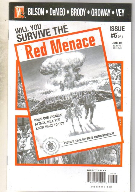 Red Menace #6 comic book mint 9.8