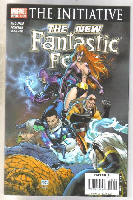 Fantastic Four #549 comic book mint 9.8