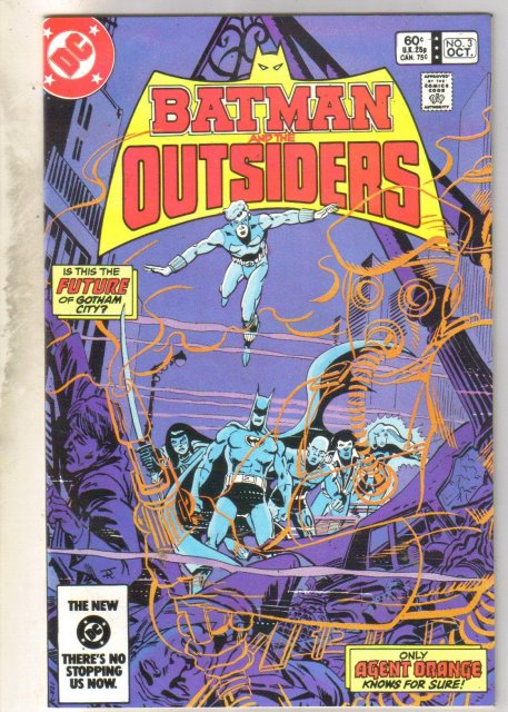 Batman And The Outsiders #3 comic book near mint 9.4