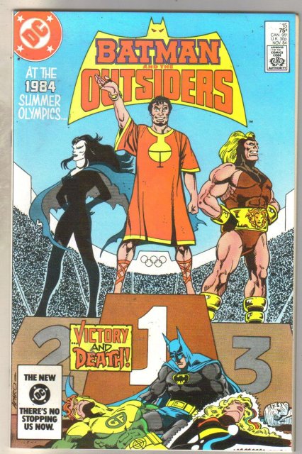 Batman And The Outsiders #15 comic book near mint 9.4