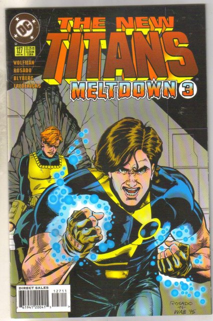The New Titans #127 comic book mint 9.8