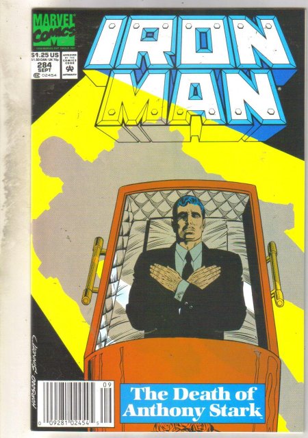 Iron Man #284 comic book near mint 9.4