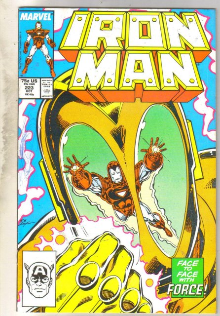 Iron Man #223 comic book near mint 9.4