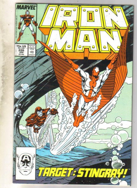Iron Man #226 comic book near mint 9.4