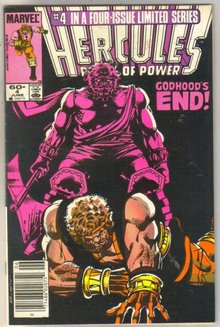 Hercules Prince of Power #4 comic book very fine 8.0