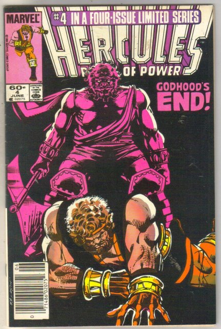 Hercules Prince of Power #4 comic book very fine 8.0