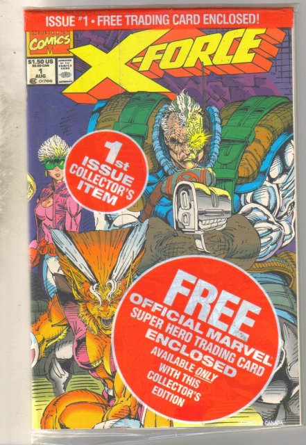X-Force #1 comic book unopened mint 9.8
