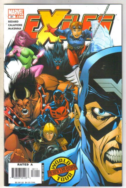 Exiles #81 comic book near mint 9.4